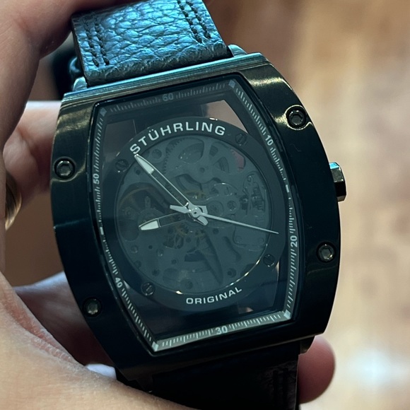 Automatic Skeleton Case Watch STUHRLING WATCH - Picture 3 of 6